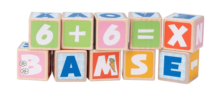 SE - Bamse Bokstavsklosser 36 treklosser