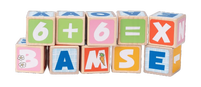 SE - Bamse Bokstavsklosser 36 treklosser