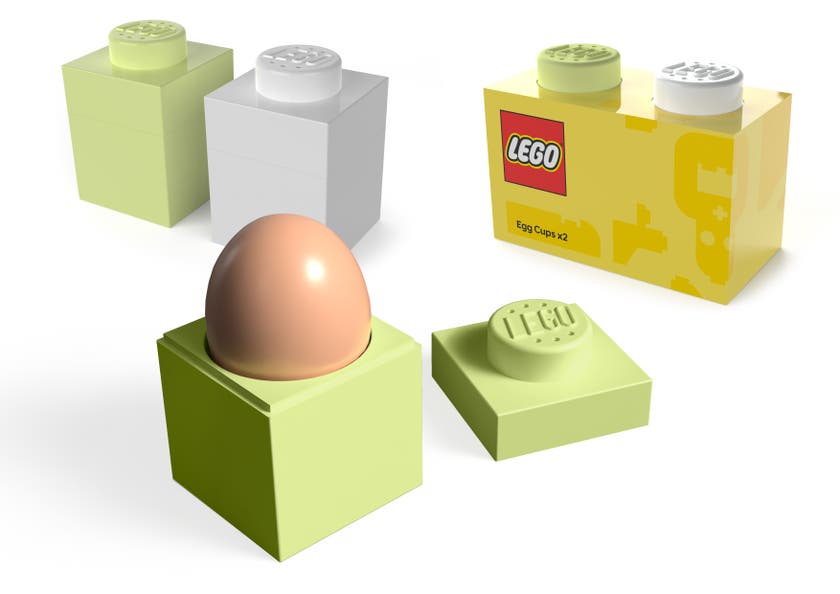 LEGO Eggholder og saltkar fra LEGO – 2-pakning