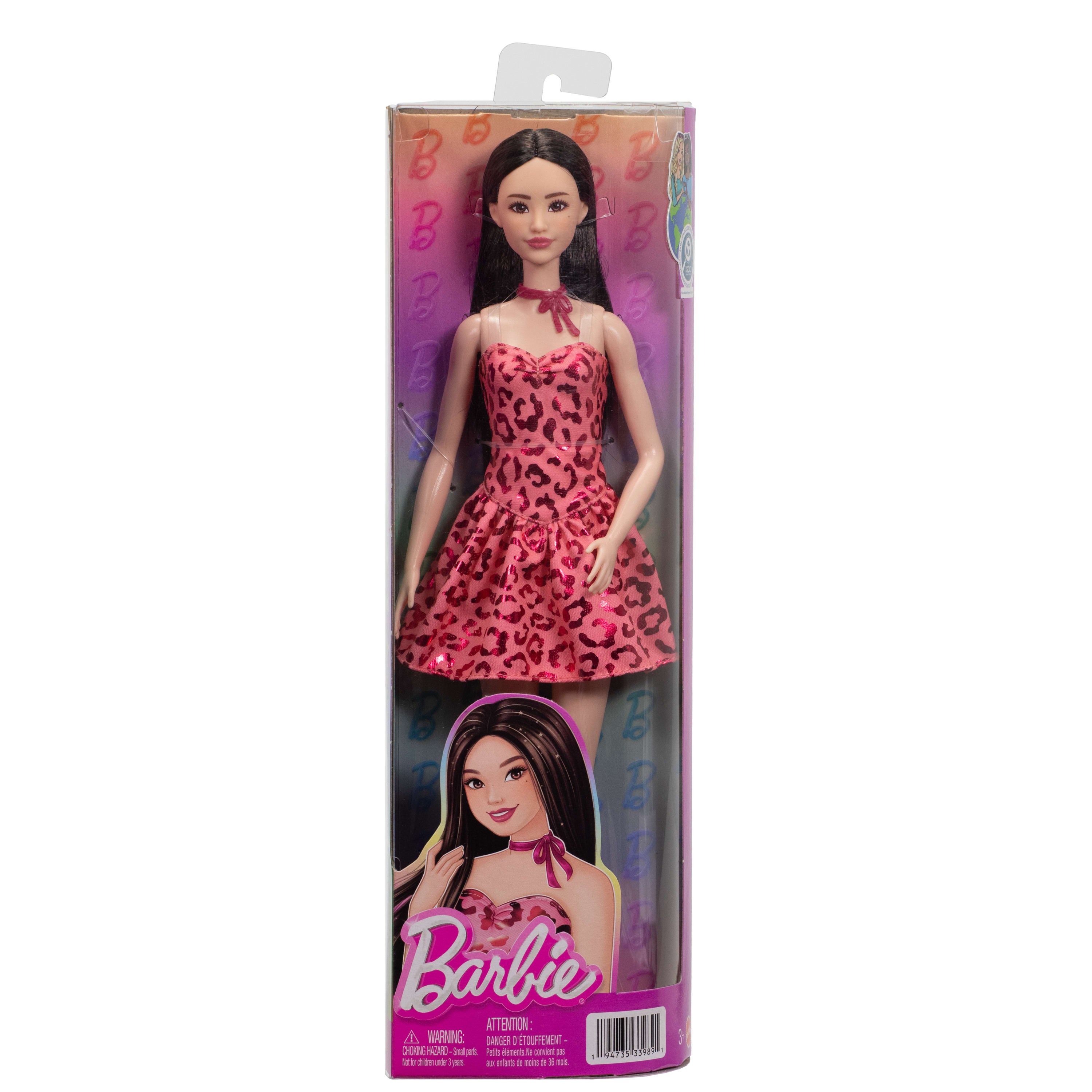 Barbie Fashionistas – Rosa Leopardkjole