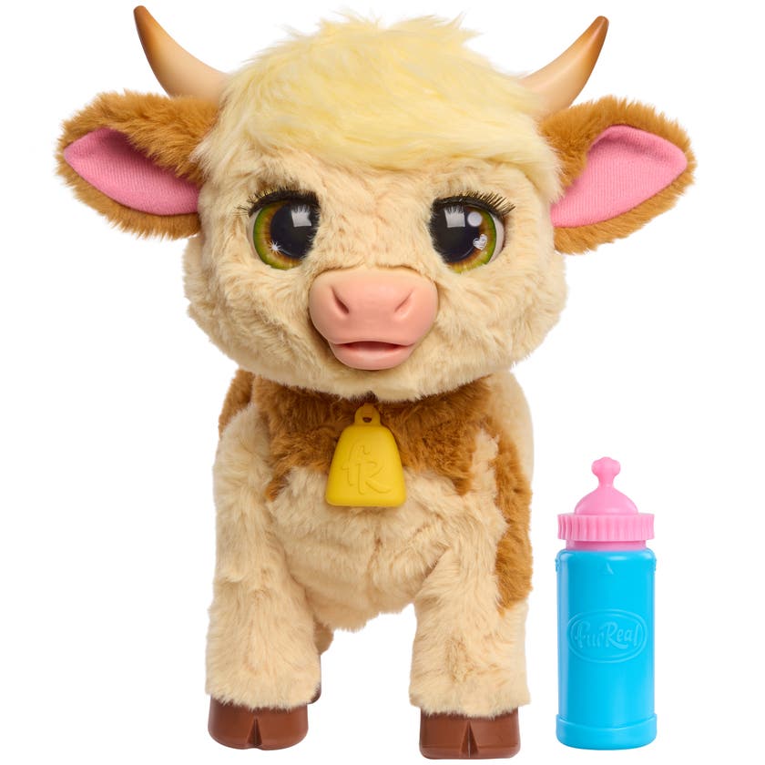 FurReal Maggie The Feed & Follow Cow