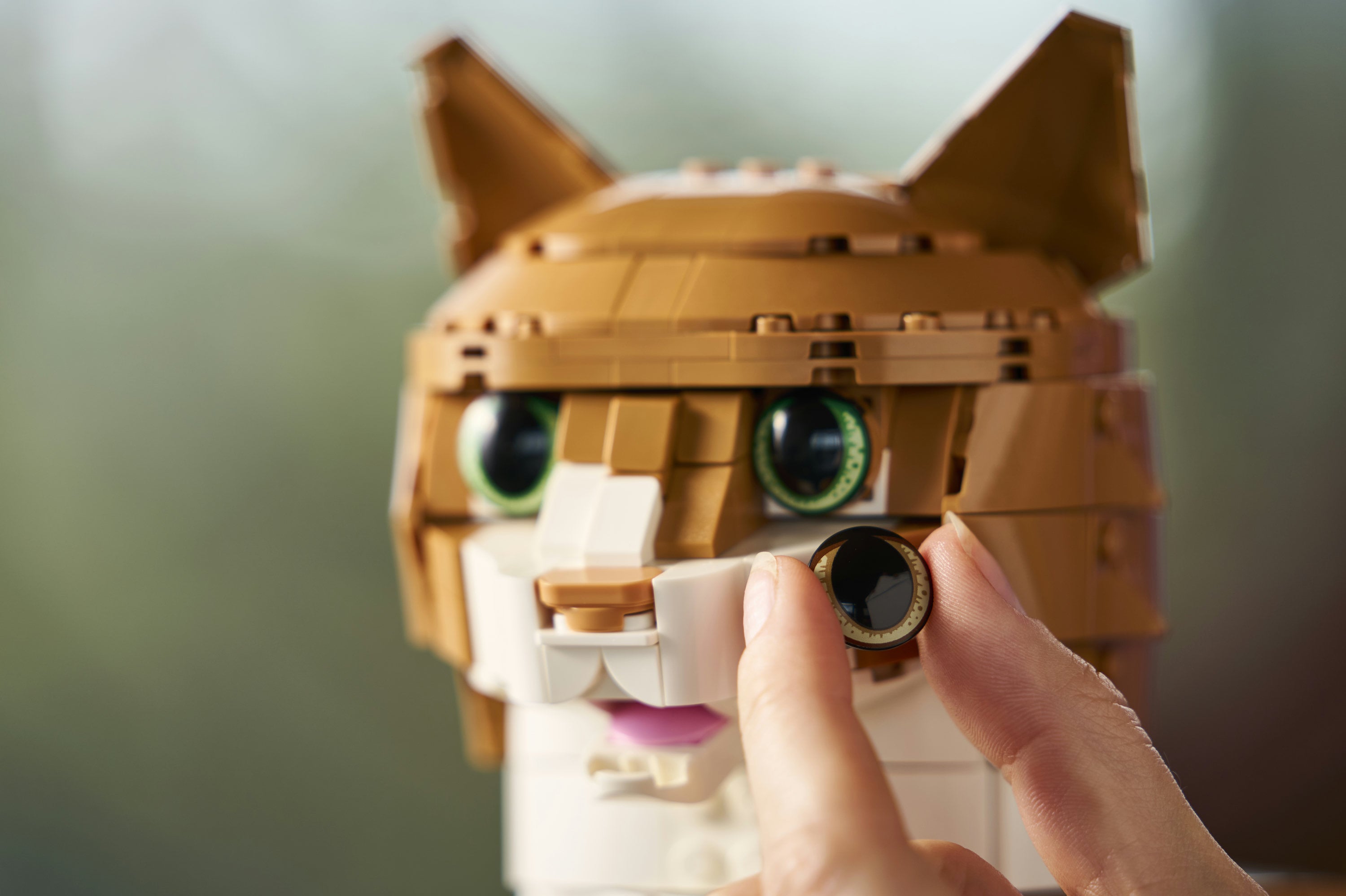 LEGO® Ideas Oransje katt, byggbar dyrefigur 21376