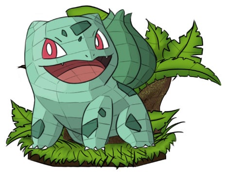 4D Puzzles Pokemon 30 cm - Bulbasaur