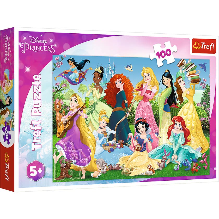 Trefl puslespill Charming Princesses 100 biter