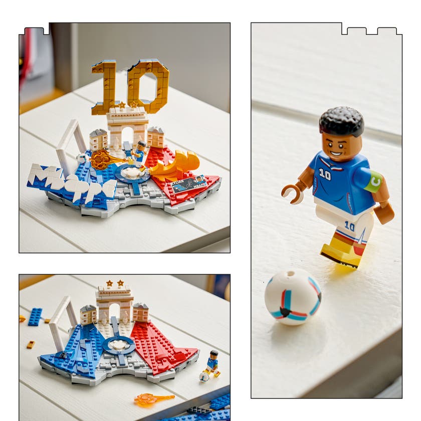 LEGO® Editions Kylian Mbappé – fotball-høydepunkter 43013