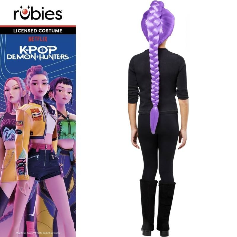 Rumi-parykk fra K-Pop Demon Hunters