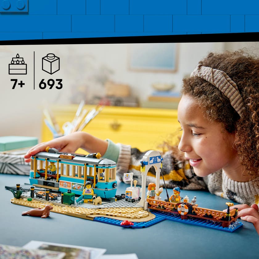 LEGO® City Gammeldags trikk. Togleker 60506