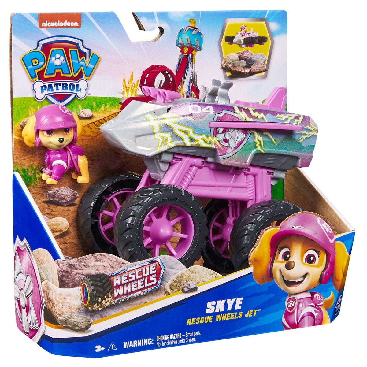 Paw Patrol, Rescue Wheels-tema kjøretøy, Skye