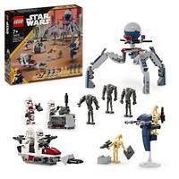 LEGO Star Wars 75372, Clone Trooper™ & Battle Droid™ Kamp-pakke