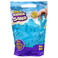 Kinetisk sand fargepose blå