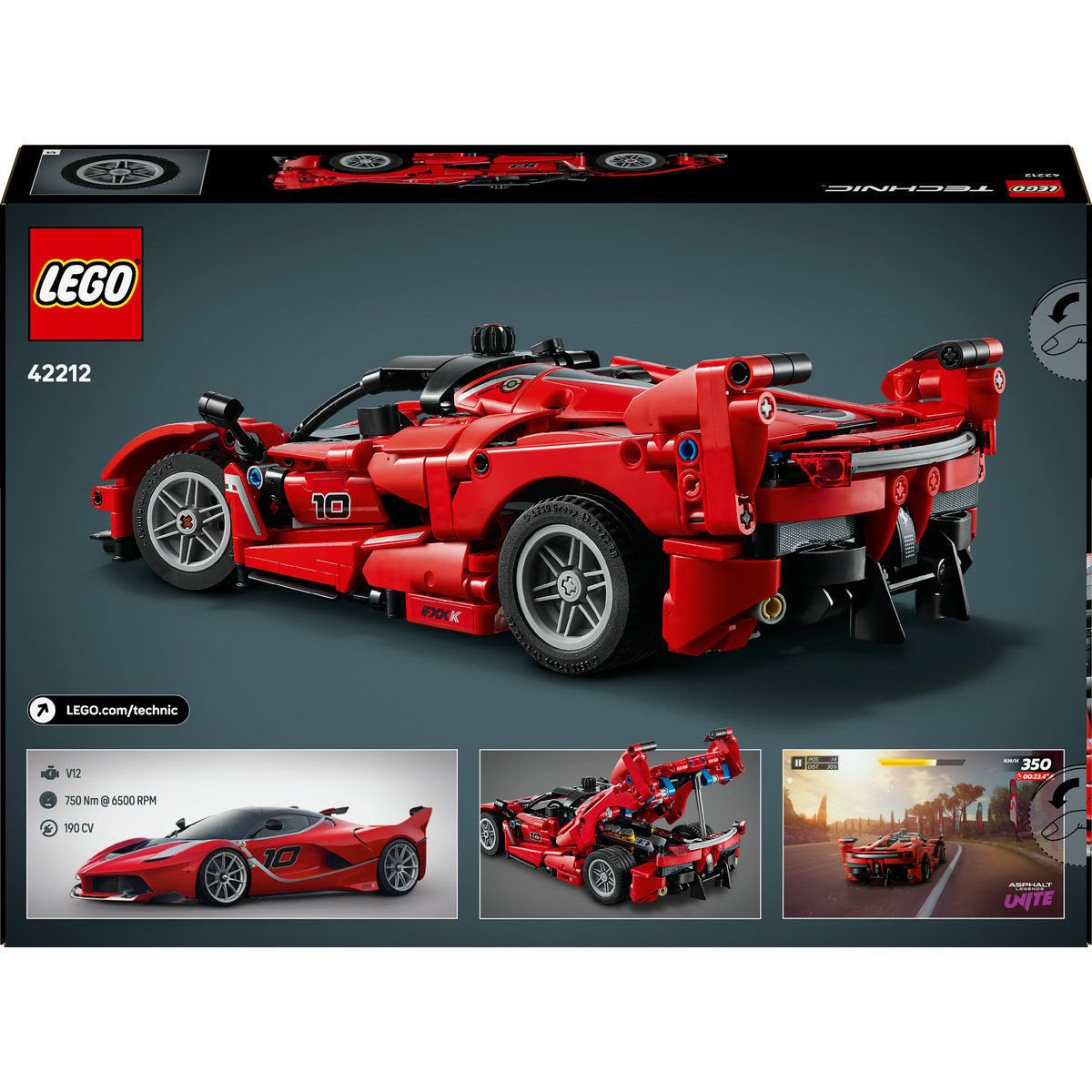 LEGO Technic 42212, Ferrari FXX K