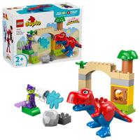 LEGO® DUPLO® │Marvel Dinosauren Spidey-Rex mot Green Goblin. Byggbar superheltleke for småbarn 10463