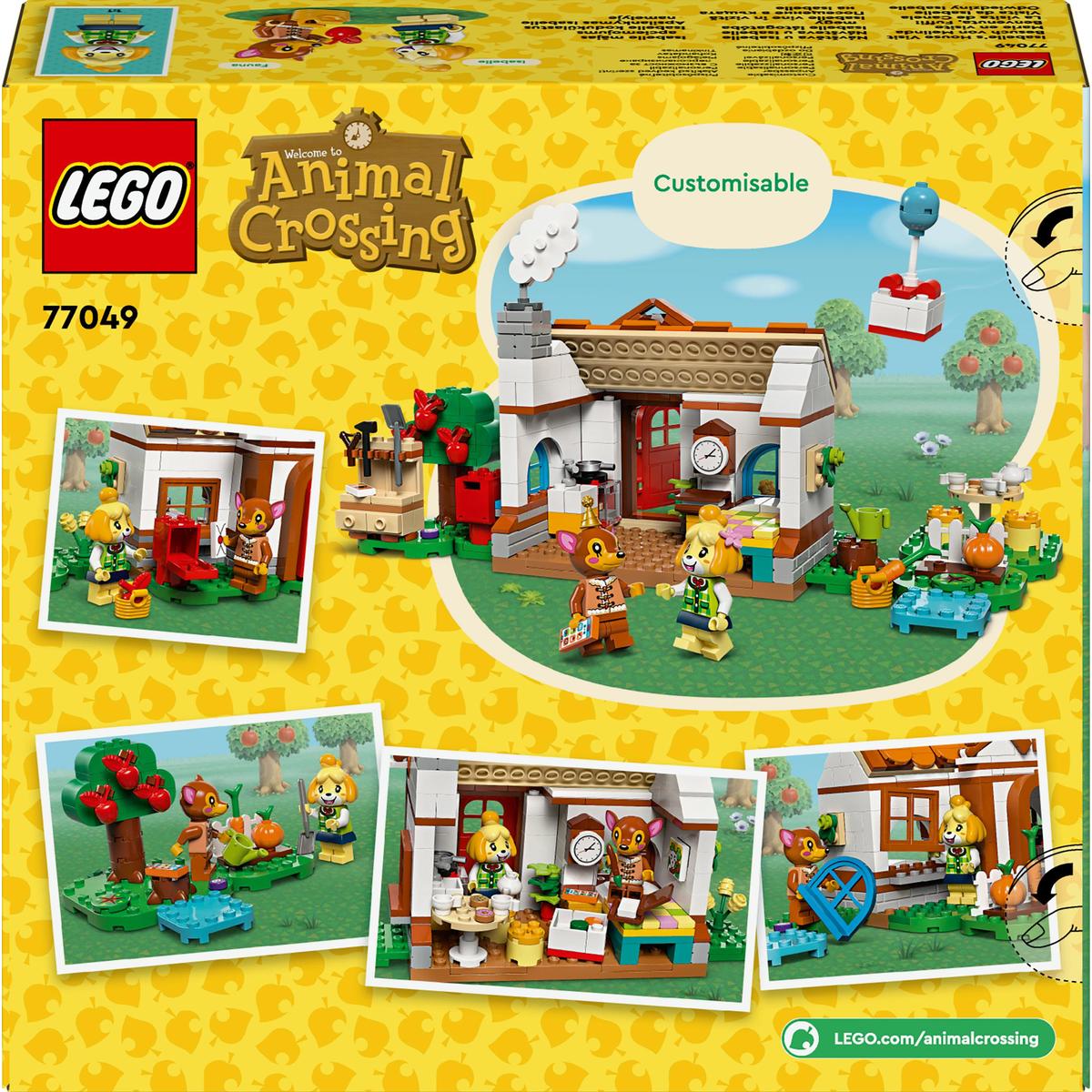 LEGO Animal Crossing 77049, Isabelle på besøk