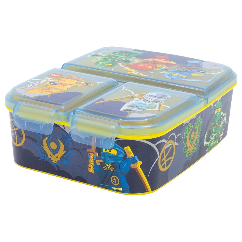 LEGO NINJAGO, Matboks med flere rom, 18 x 13 cm