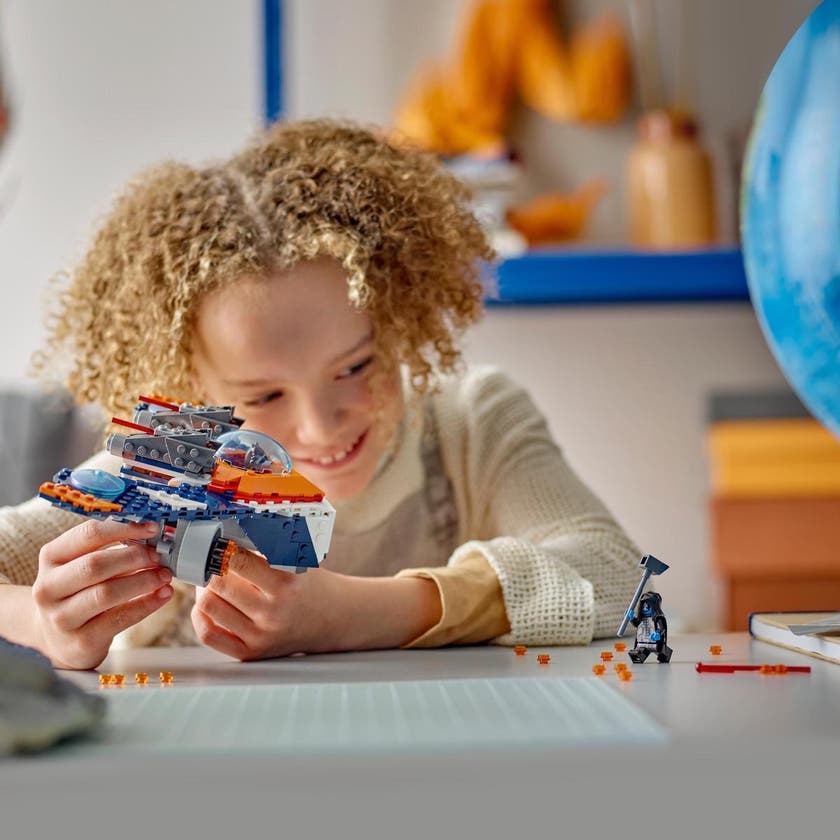 LEGO Marvel 76278, Rockets Warbird mot Ronan
