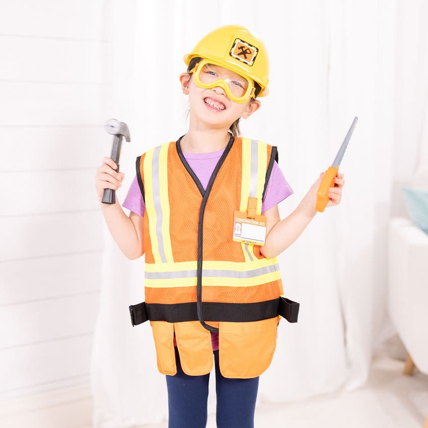 Role Play Costume Set Construction worker