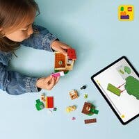 LEGO Animal Crossing 77058, Det koselige huset der Goldie bor