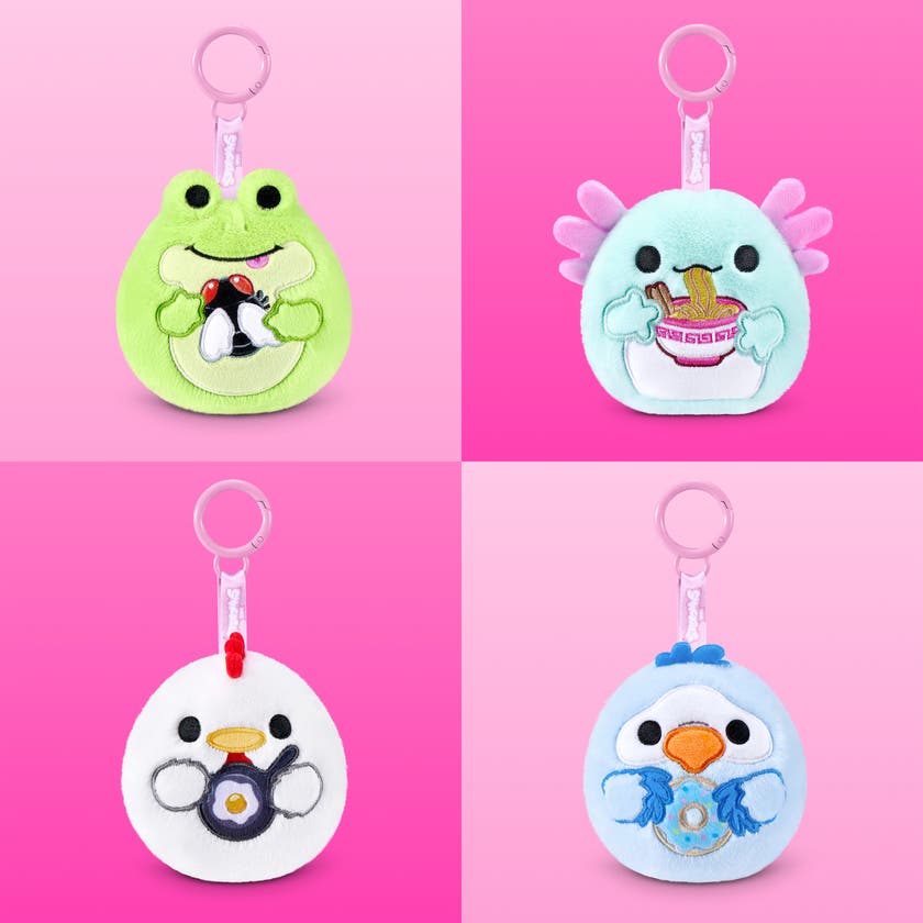 Snackles Keychains 8 cm kosedyr