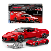Mattel Brick Shop Hot Wheels Maserati MC20-byggesett
