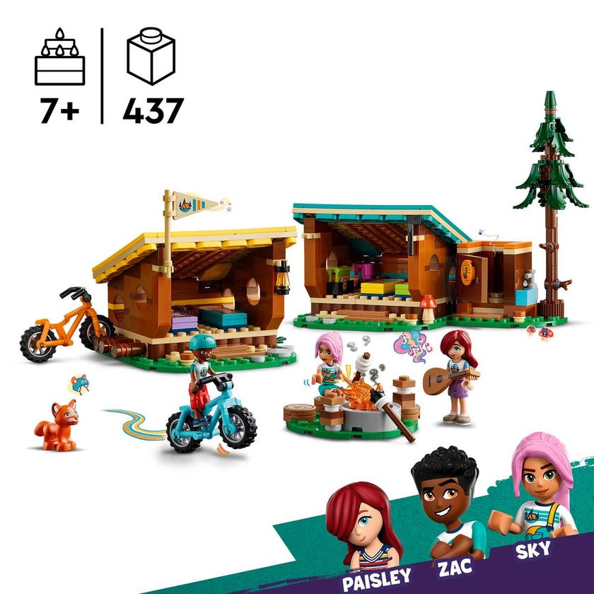 LEGO Friends 42624, Eventyrcamp – Koselige hytter