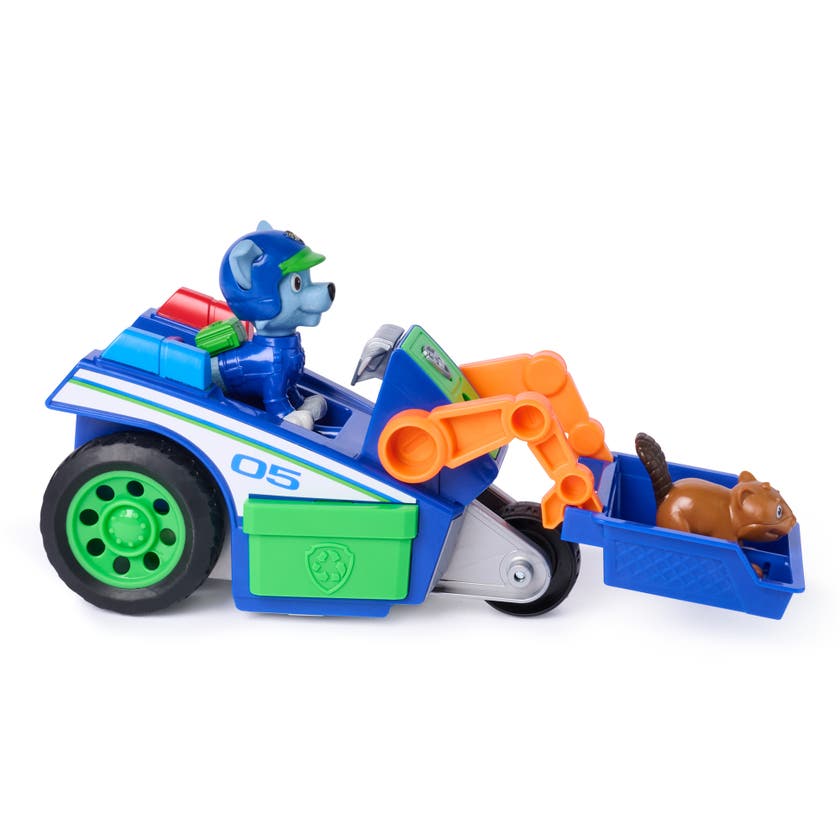 Paw Patrol Rockys Rescue Recycler med figur og ekorn