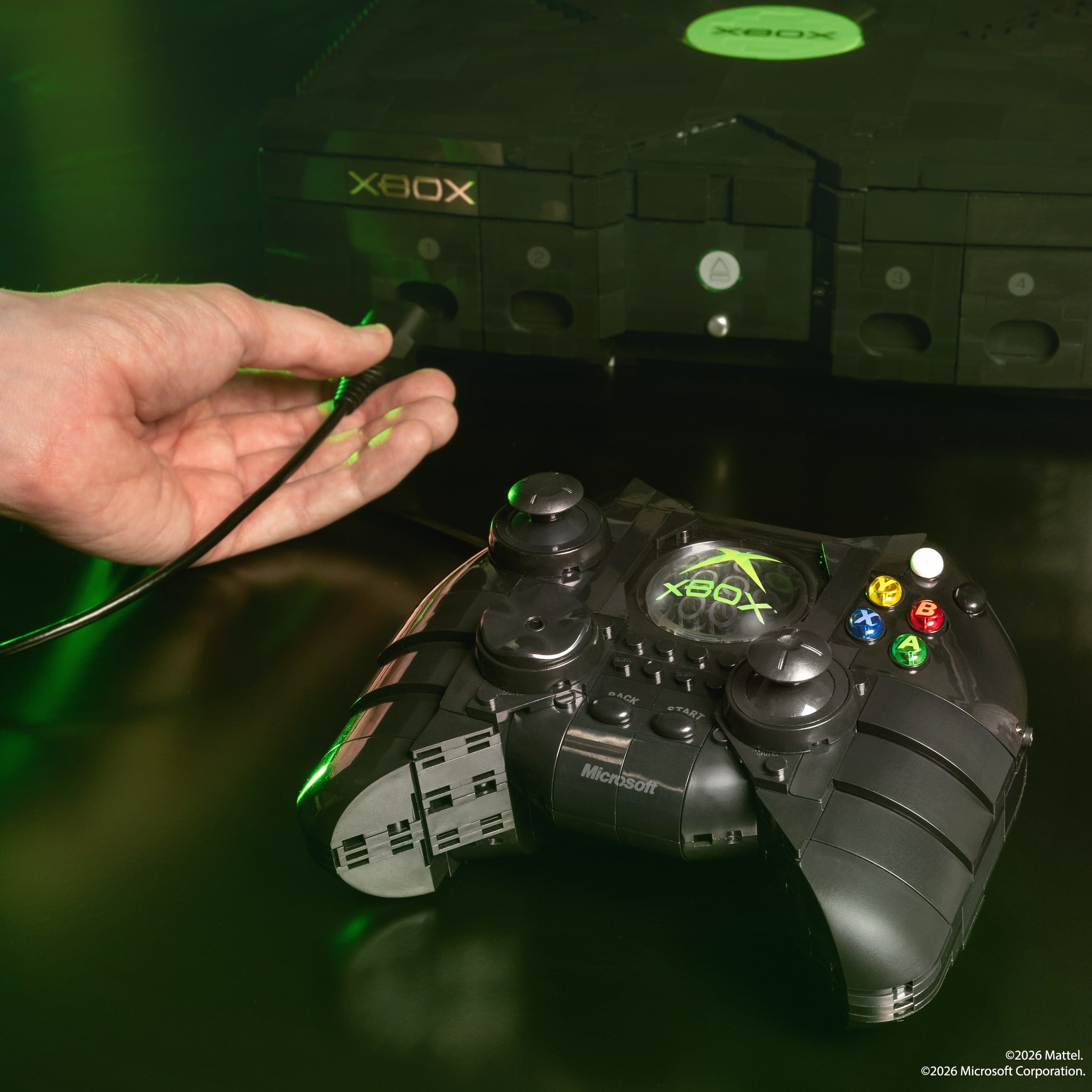 Mattel Brick Shop Microsoft XBOX Konstruksjonsleke 3509 deler 