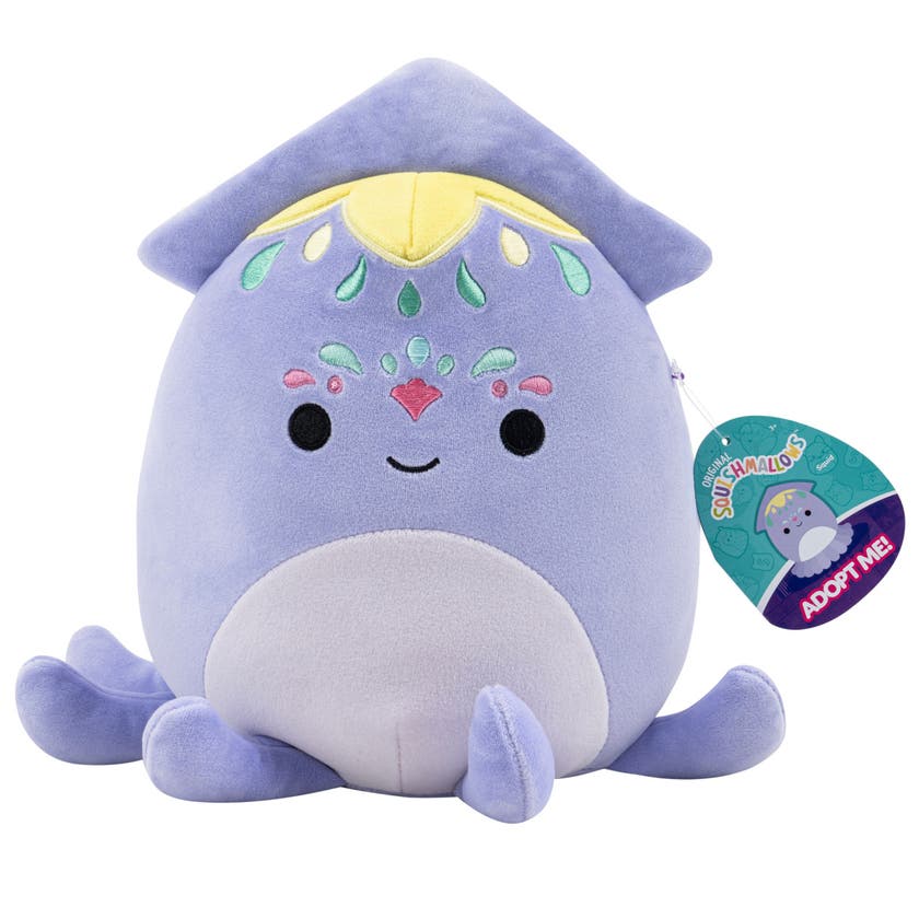 Adopt Me, Squishmallow 20 cm, Blekksprut