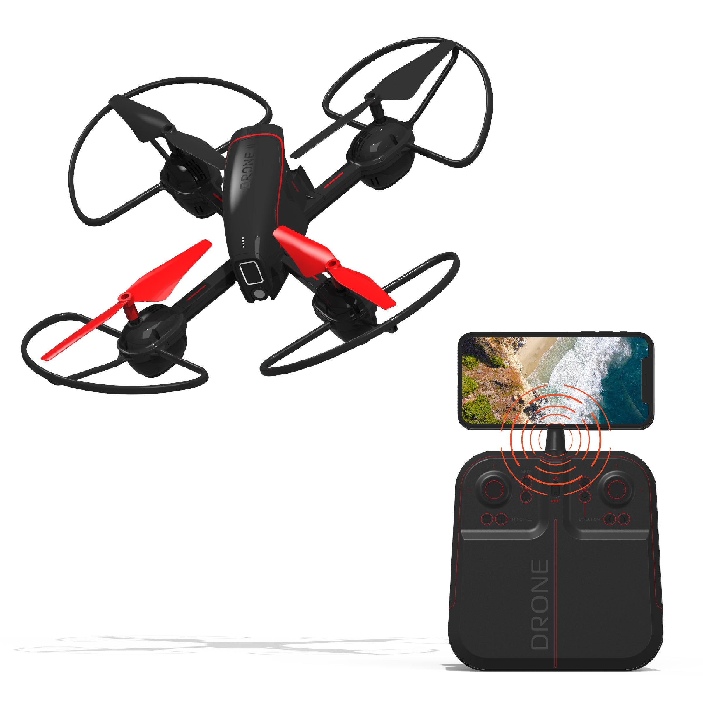 Sharper Image Mach 10, videodrone med kamera