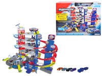 Majorette Super Chase Center Med 5 Biler