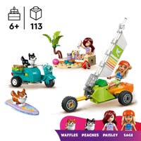LEGO Friends 42641, Eventyr med surfhunder og vespa