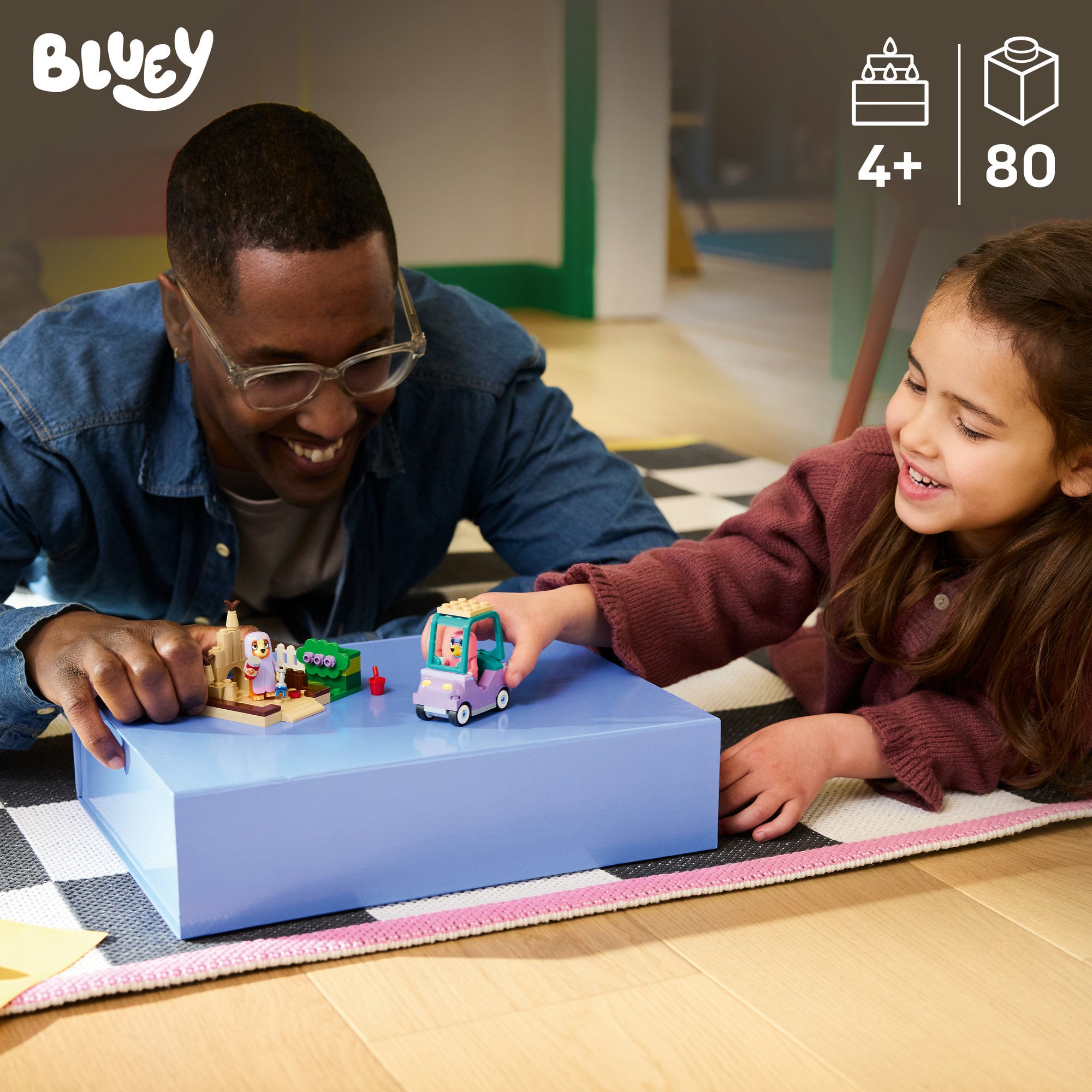 LEGO® Bluey Bestemødrene Bingo og Bluey. Byggeleke 11216