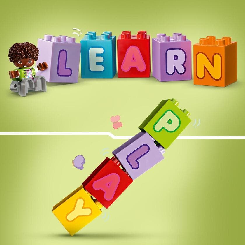 LEGO DUPLO Town 10421, Alfabet-lastebil