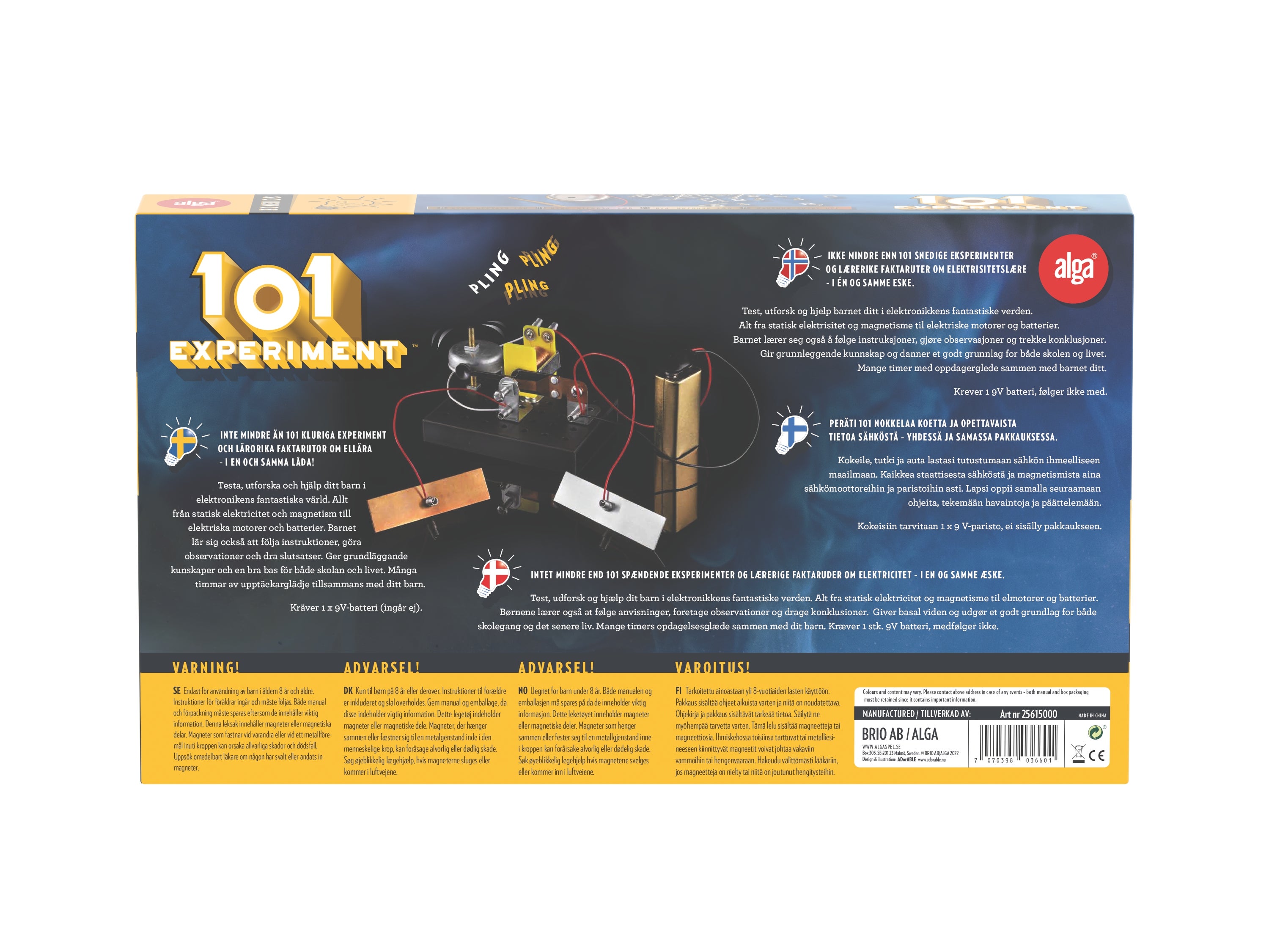 Alga - 101 Eksperimenter elektro