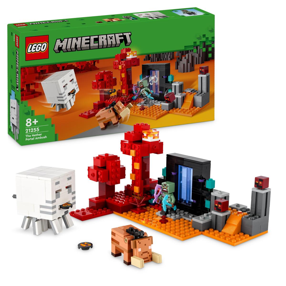 LEGO Minecraft 21255, Angrep ved Nether-portalen