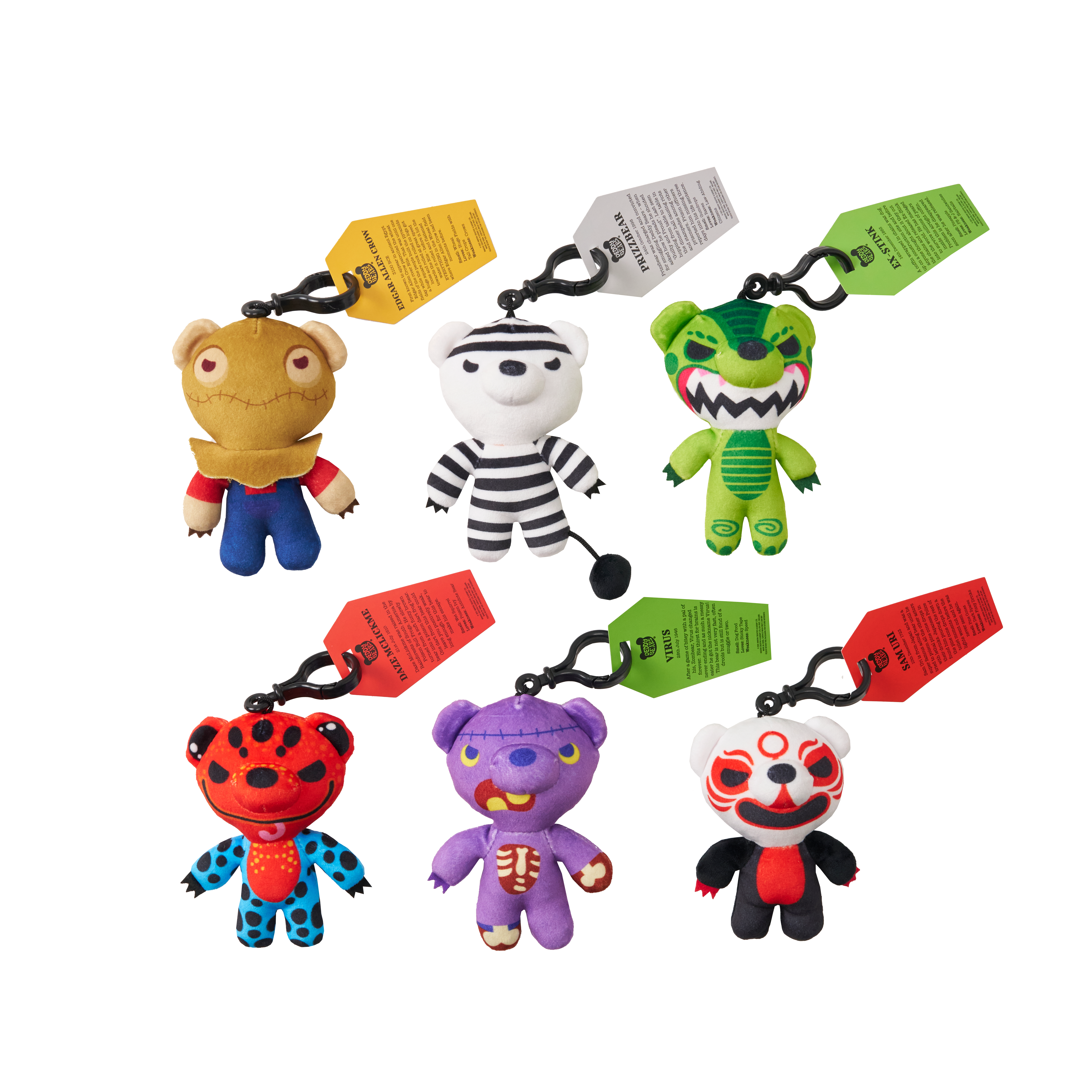Deddy Bears Series 5 Blind Bag Backpack Clips