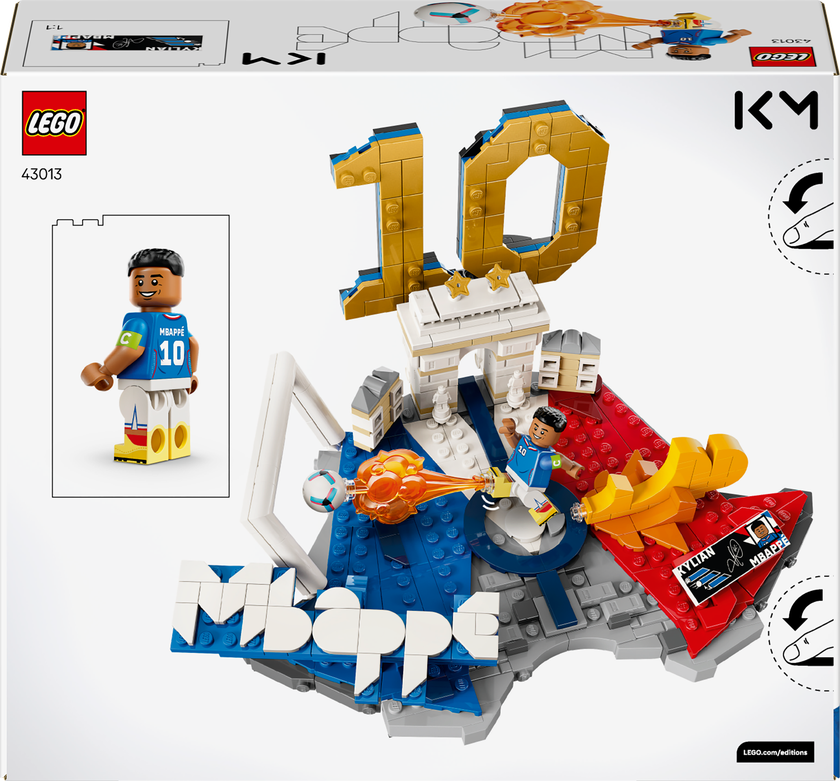 LEGO® Editions Kylian Mbappé – fotball-høydepunkter 43013