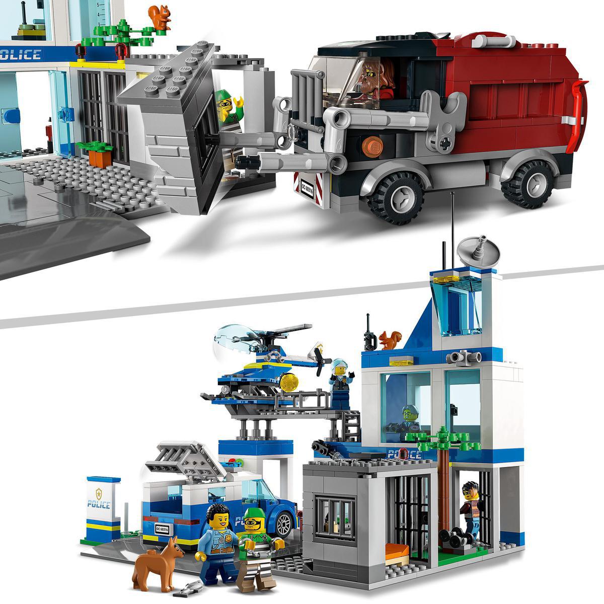 LEGO City Police 60316, Politistasjon
