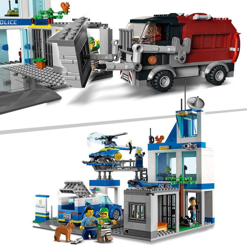 LEGO City Police 60316, Politistasjon