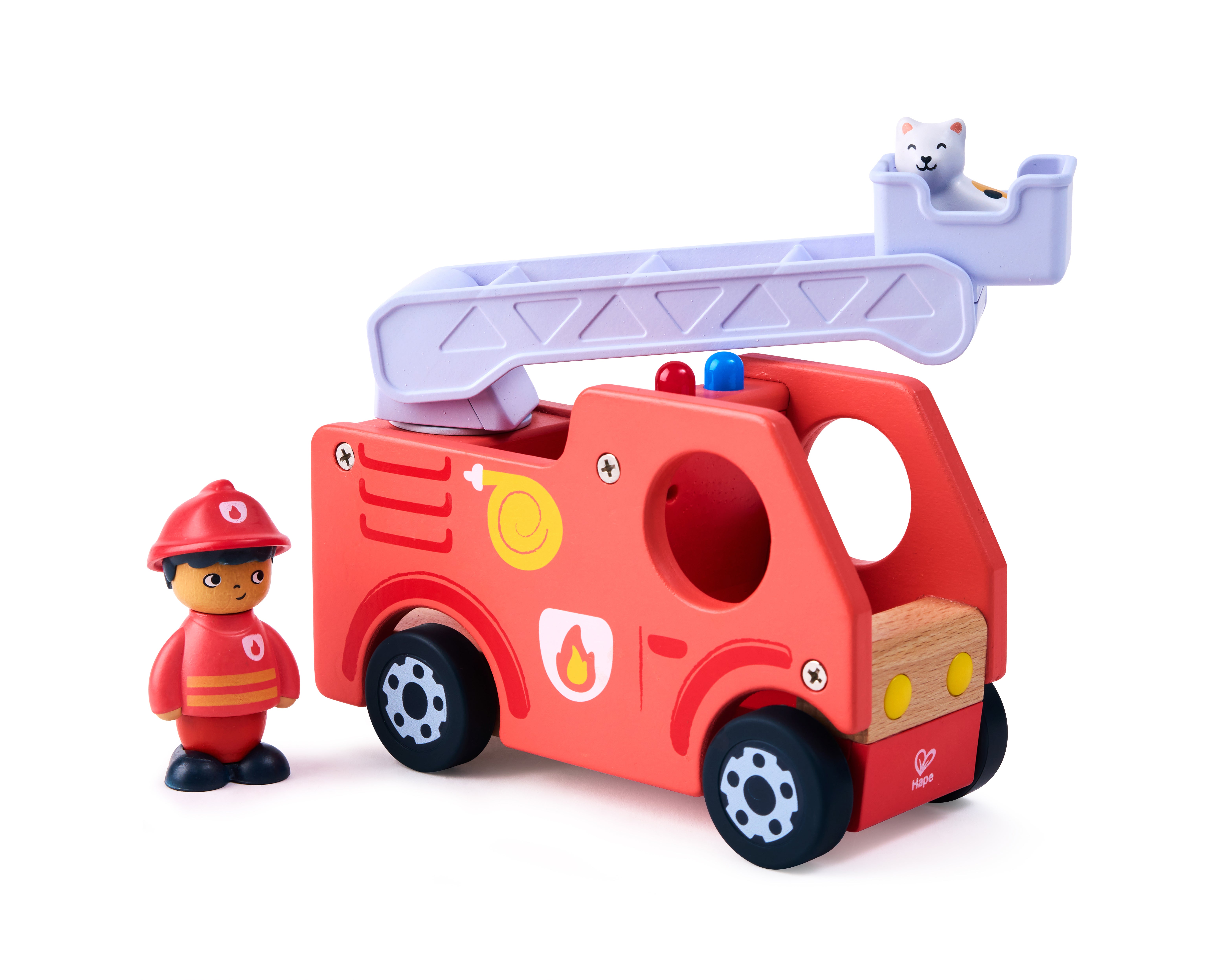 Hape The Roaring Fire Truck With Sound