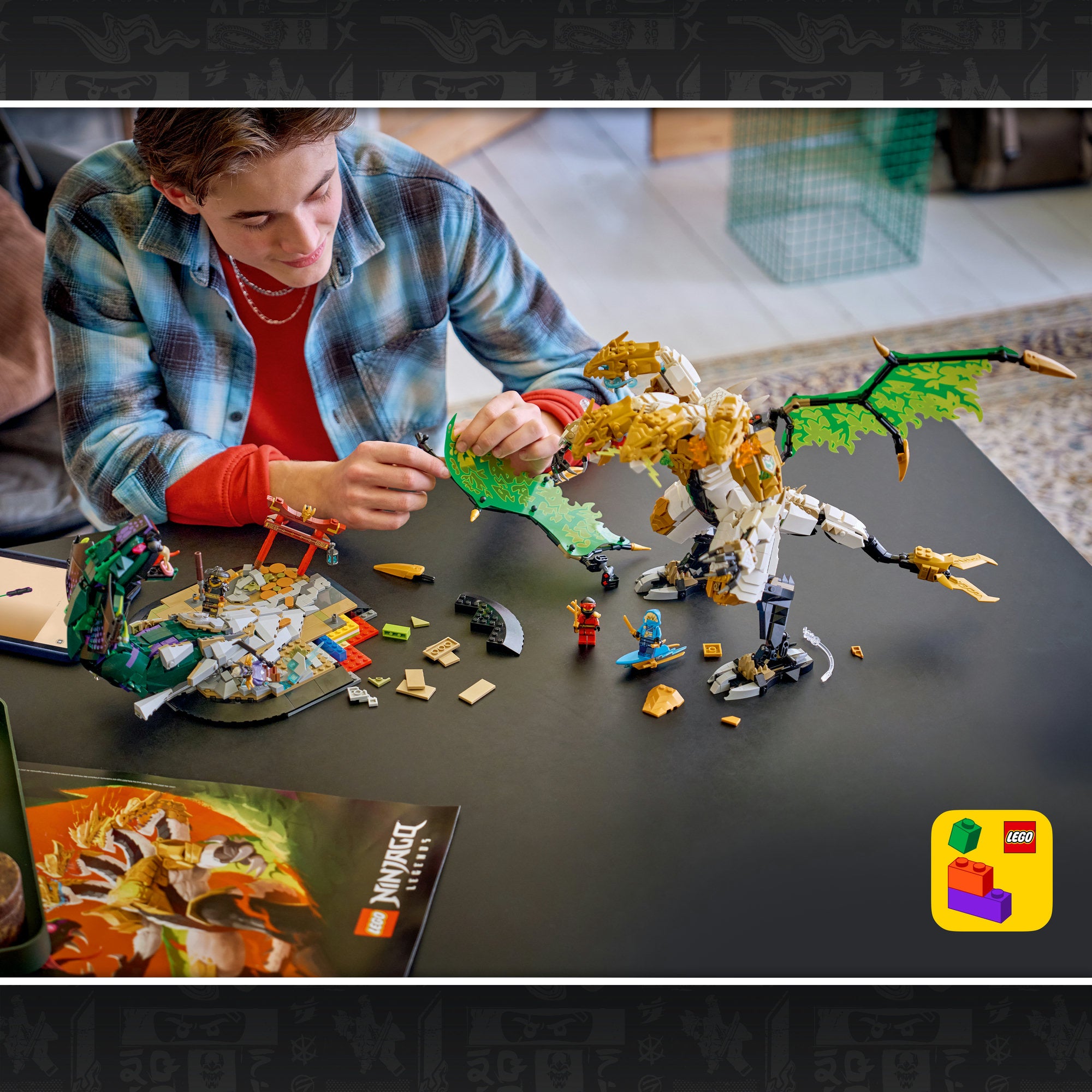 LEGO® NINJAGO® Ultra-dragen i kamp, byggesett 71872