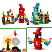 LEGO Minecraft 21282, Papegøyhusene