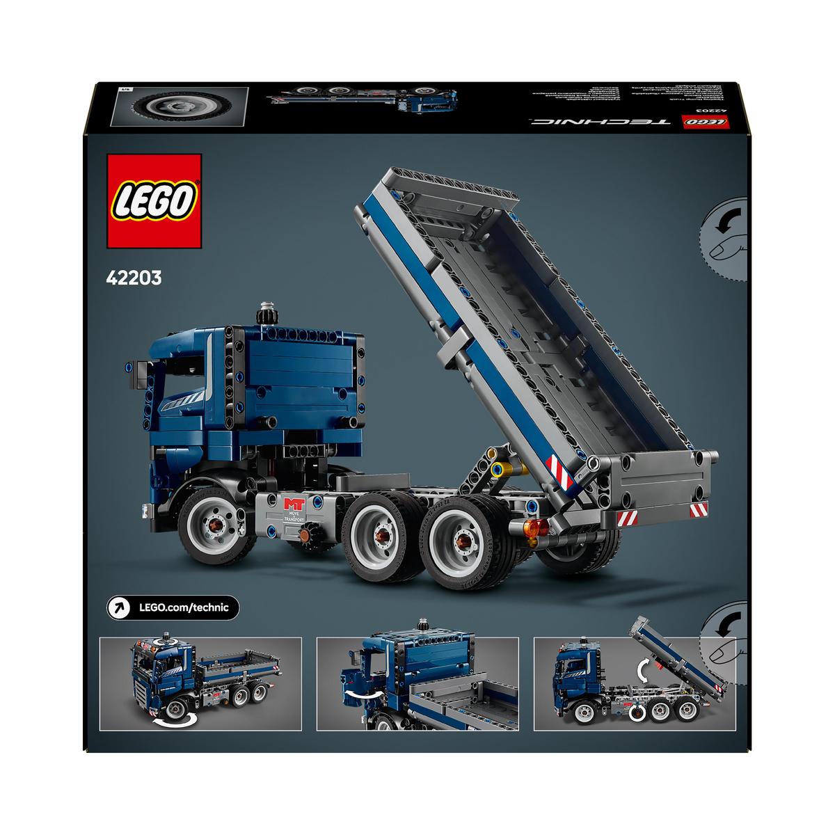 LEGO Technic 42203, Tippende Dumperbil