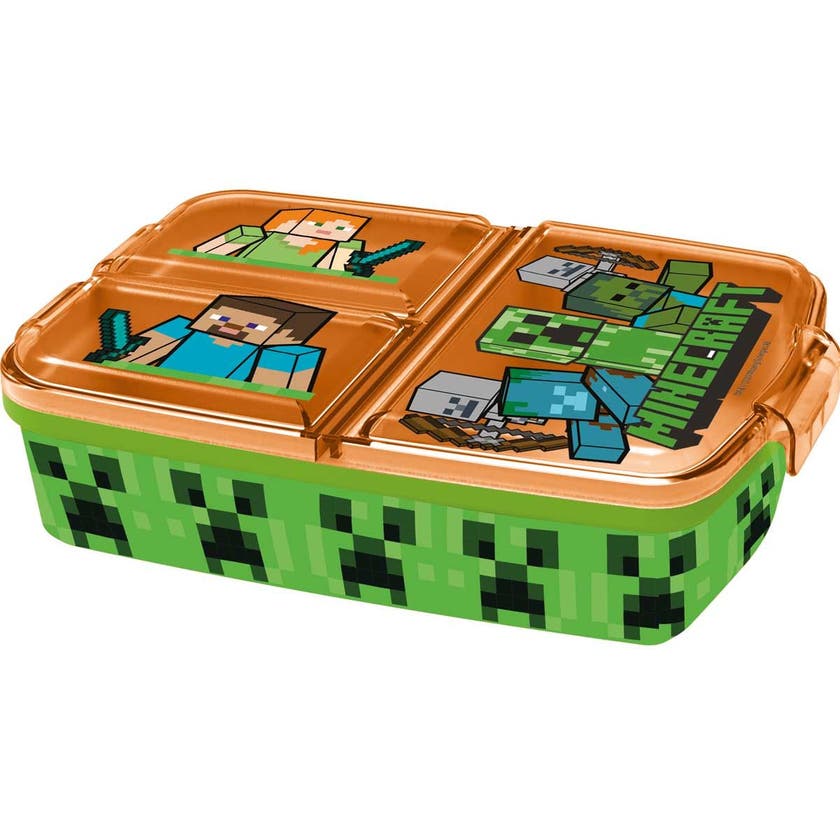 Minecraft Multi Rom Sandwichboks, 18X13 Cm