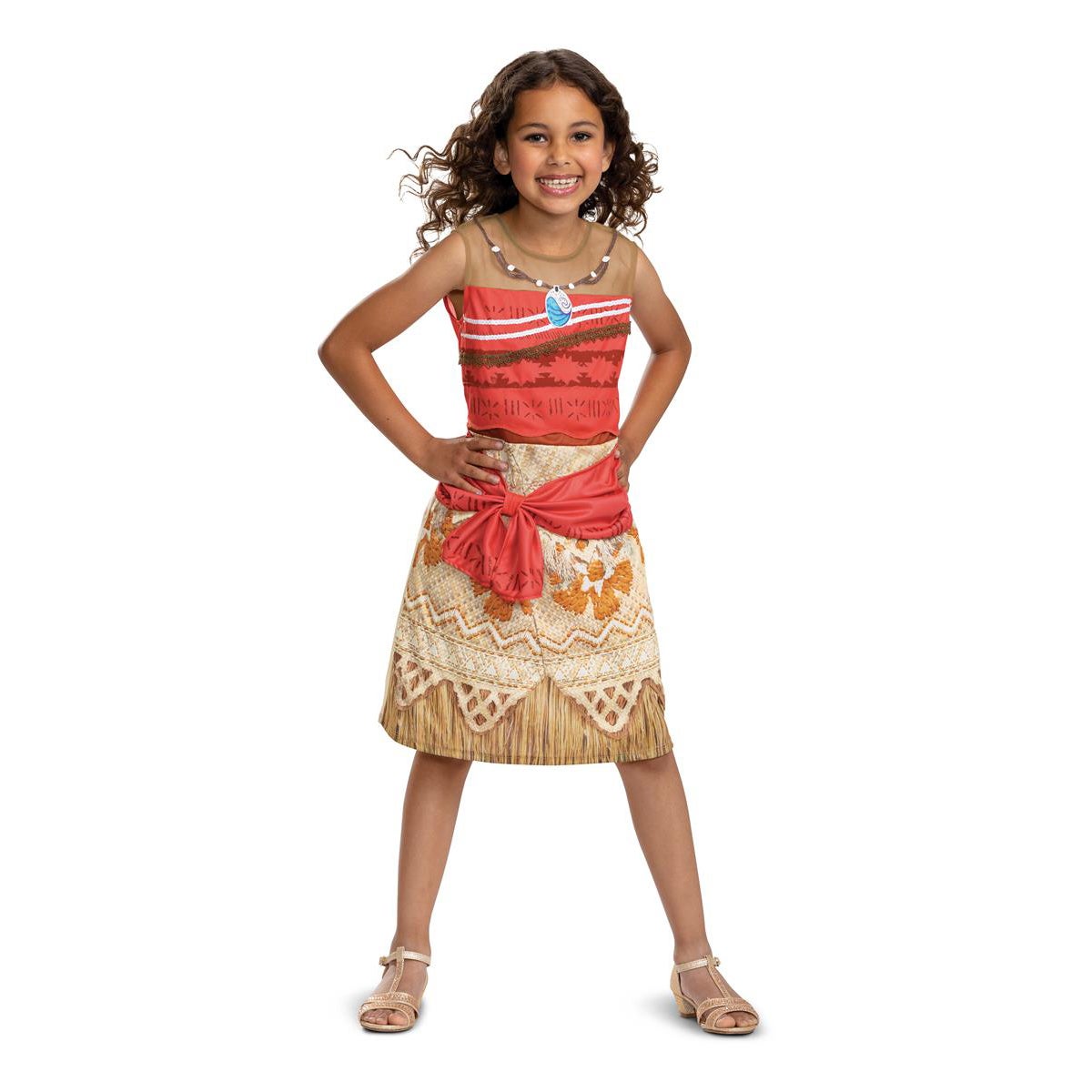Disguise Disney Princess Costume Classic Vaiana XS (3-4)