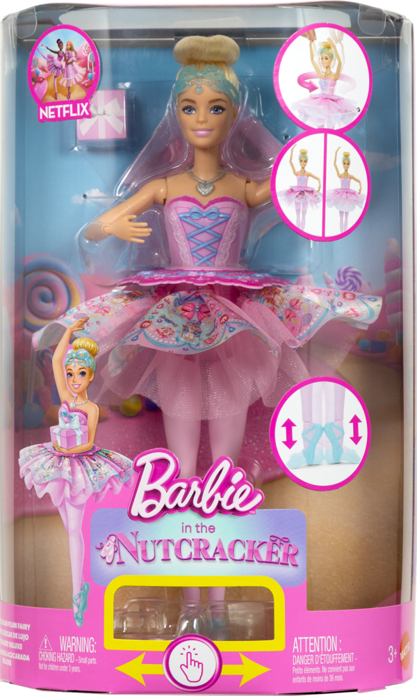 Barbie i Nøtteknekkeren – Clara-dukke med ballerinanskjørt