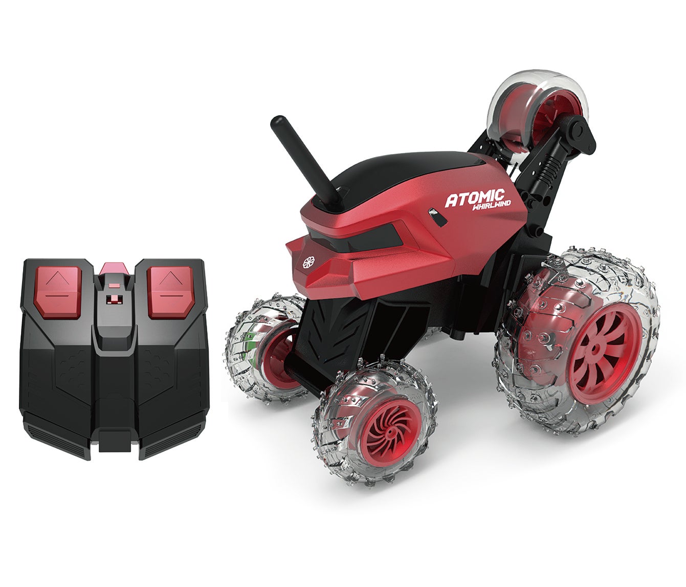 Fusion, Spinning Stunt Bil Rød