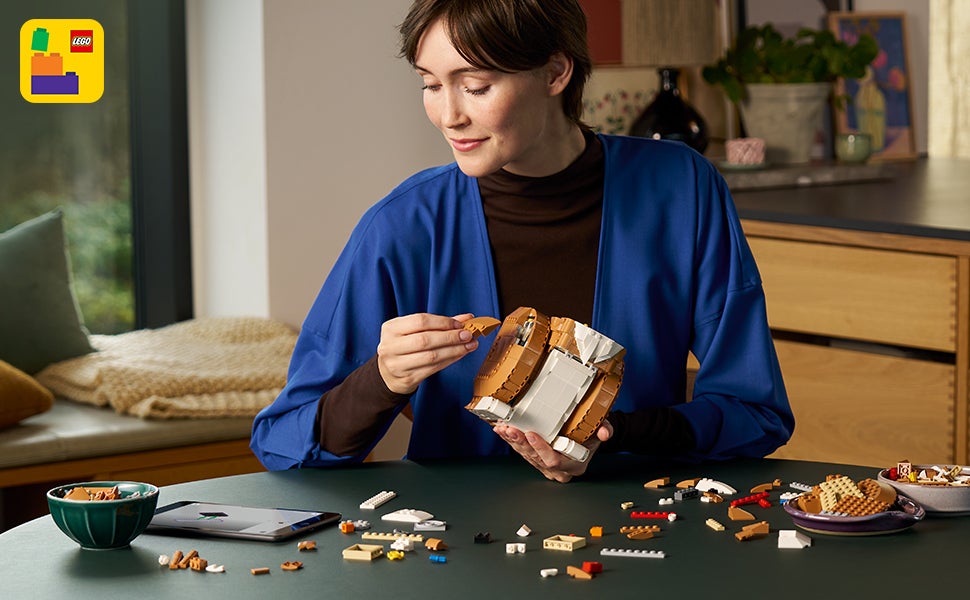 LEGO® Ideas Oransje katt, byggbar dyrefigur 21376