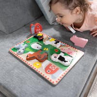 Melissa & Doug trebrettet puslespill bondgård