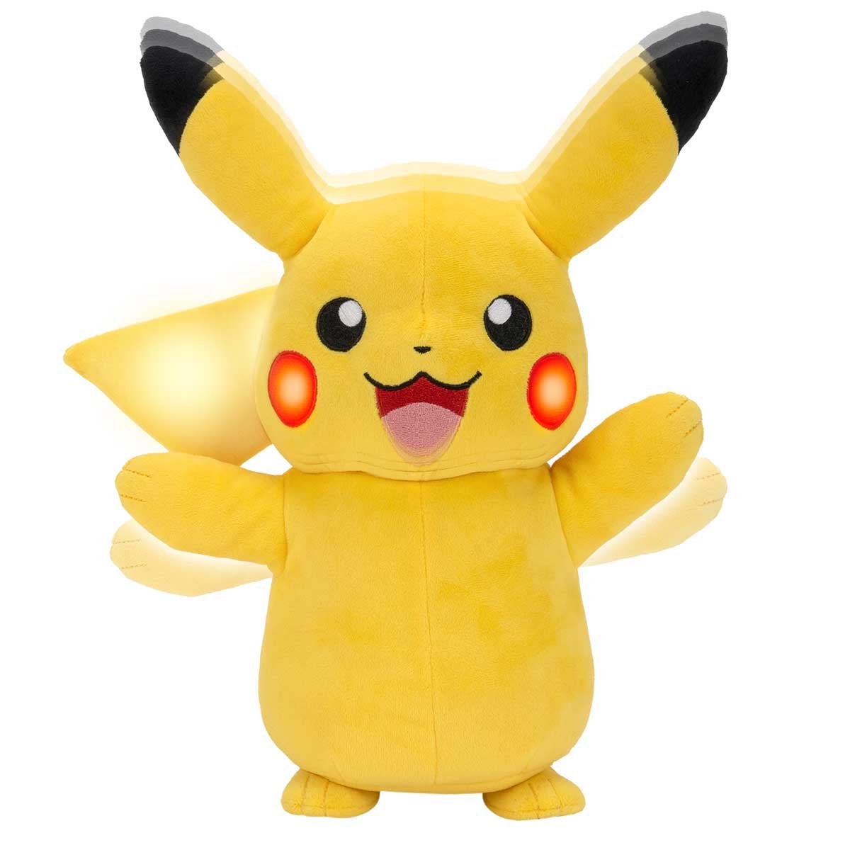 Pokémon, elektrisk ladet Pikachu funksjonsbamse