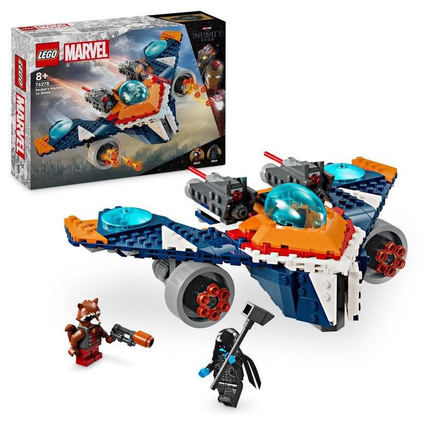 LEGO Marvel 76278, Rockets Warbird mot Ronan